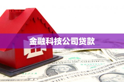 庐江金融科技公司贷款