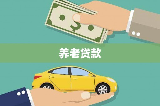 庐江养老贷款