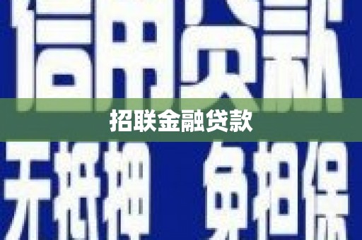 庐江招联金融贷款