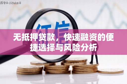 庐江无抵押贷款，快速融资的便捷选择与风险分析