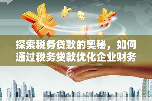 庐江探索税务贷款的奥秘，如何通过税务贷款优化企业财务