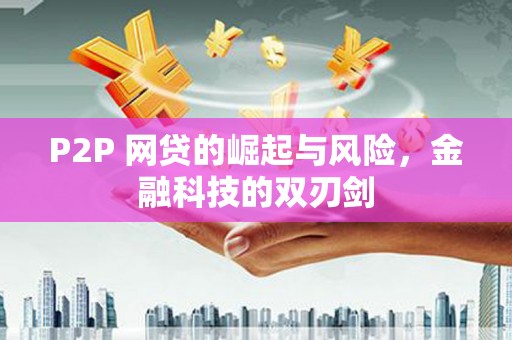 庐江P2P 网贷的崛起与风险，金融科技的双刃剑