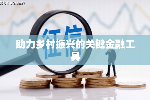 庐江助力乡村振兴的关键金融工具