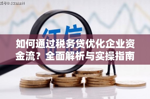 庐江如何通过税务贷优化企业资金流？全面解析与实操指南