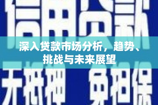 庐江深入贷款市场分析，趋势、挑战与未来展望
