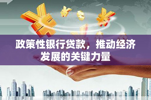 庐江政策性银行贷款，推动经济发展的关键力量