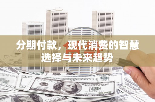 庐江分期付款，现代消费的智慧选择与未来趋势