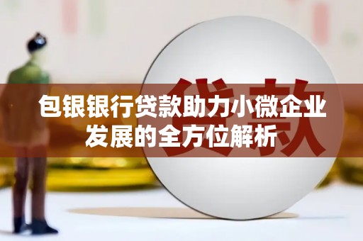 庐江包银银行贷款助力小微企业发展的全方位解析
