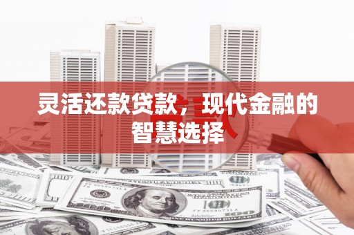 庐江灵活还款贷款，现代金融的智慧选择