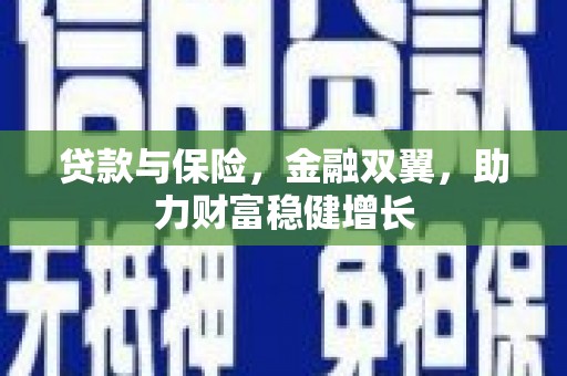 庐江贷款与保险，金融双翼，助力财富稳健增长