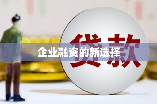 庐江企业融资的新选择
