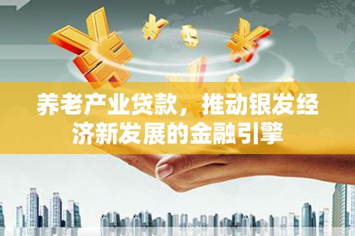 庐江养老产业贷款，推动银发经济新发展的金融引擎