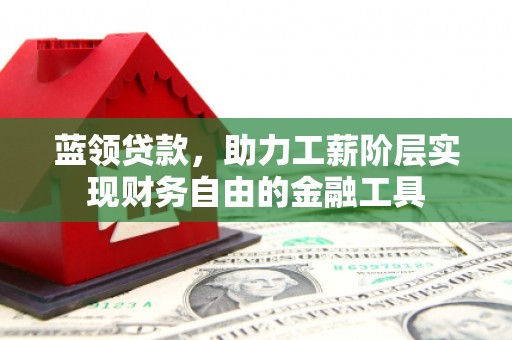 庐江蓝领贷款，助力工薪阶层实现财务自由的金融工具