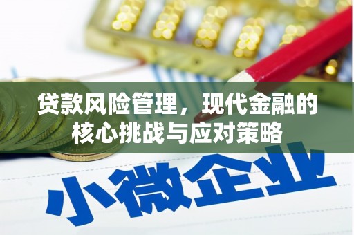 庐江贷款风险管理，现代金融的核心挑战与应对策略