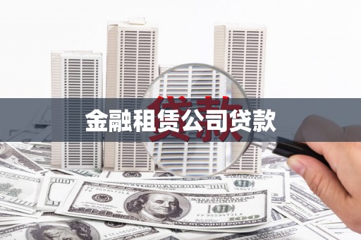 庐江金融租赁公司贷款
