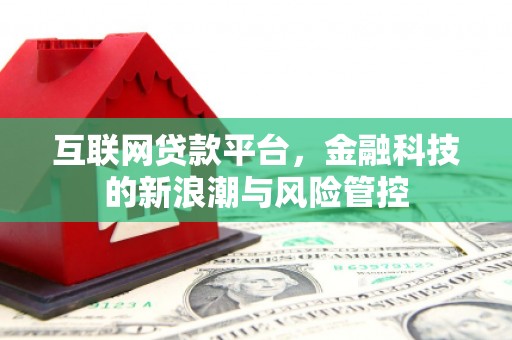 庐江互联网贷款平台，金融科技的新浪潮与风险管控