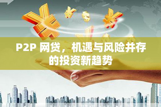 庐江P2P 网贷，机遇与风险并存的投资新趋势