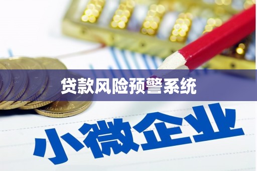 庐江贷款风险预警系统